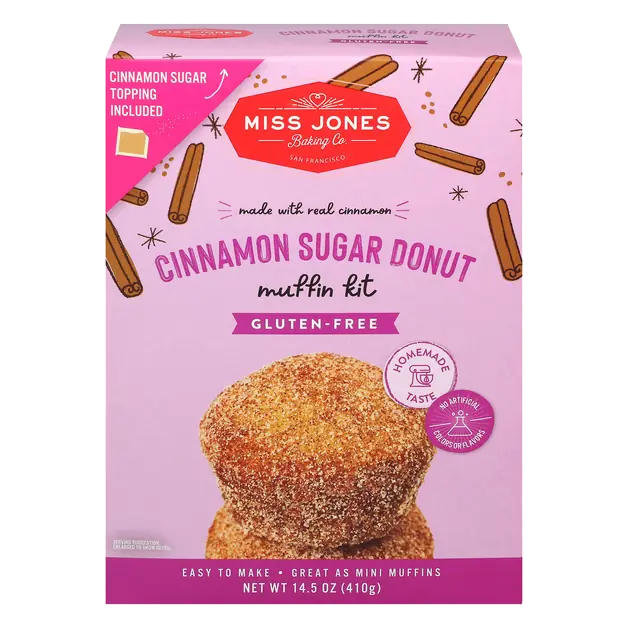 Gluten Free Cinnamon Sugar Donut Muffin Kit