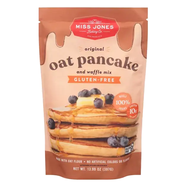 Oat Pancake and Waffle Mix, Gluten-Free, Original