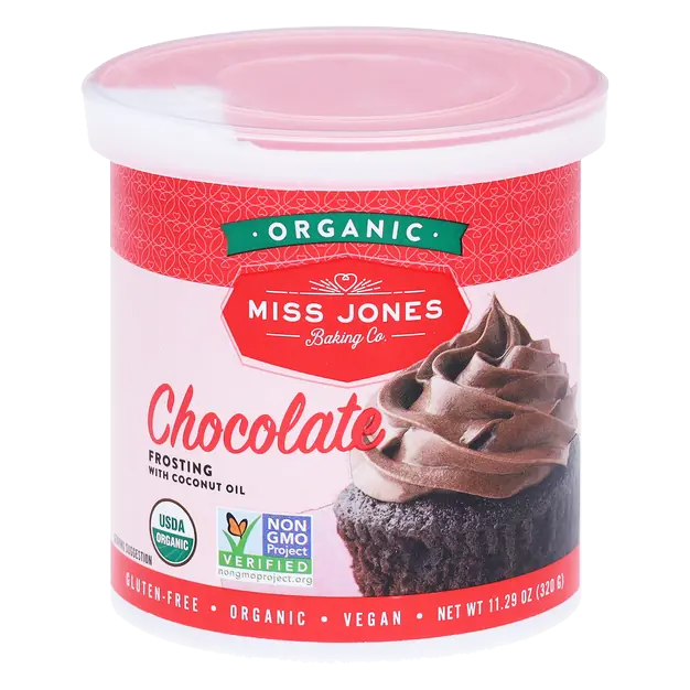 Organic Gluten Free Chocolate Frosting w/Coconut Oil