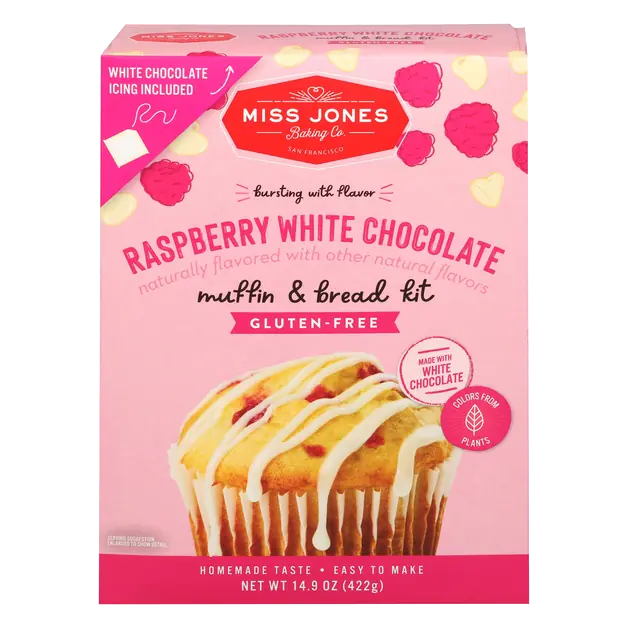 Raspberry White Chocolate Muffin & Bread Kit