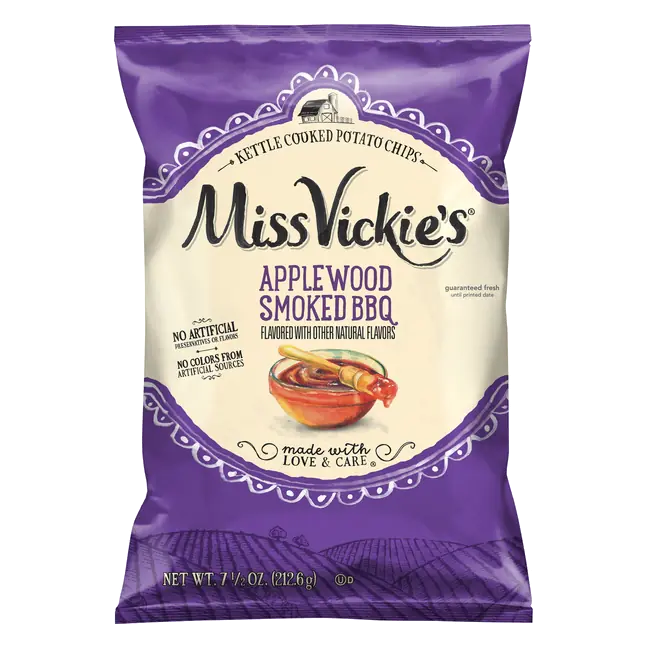 Applewood Smoked BBQ Kettle Cooked Potato Chips