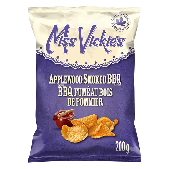Kettle Cooked Potato Chips Applewood Smoked BBQ 200 g