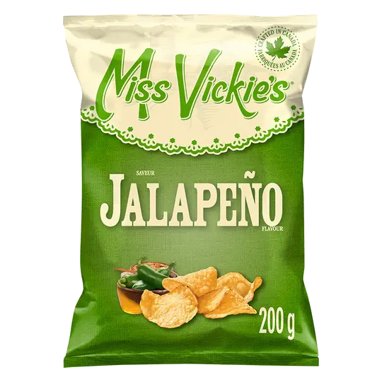 Kettle Cooked Potato Chips Jalapeño 200 g