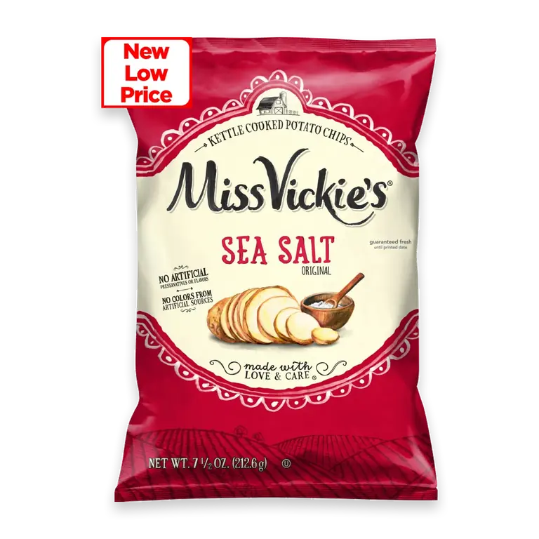 Sea Salt Kettle Cooked Potato Chips