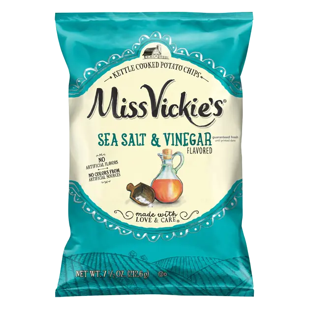 Sea Salt & Vinegar Kettle Cooked Potato Chips
