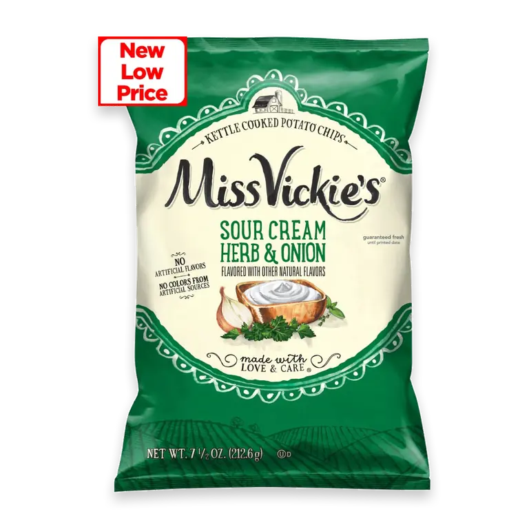 Sour Cream Herb & Onion Kettle Cooked Potato Chips