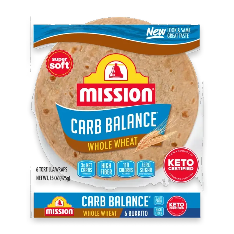 Carb Balance Whole Wheat Tortillas