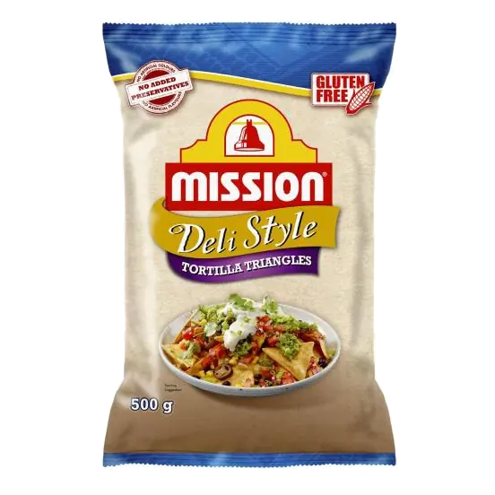 Deli Style Tortilla Triangles