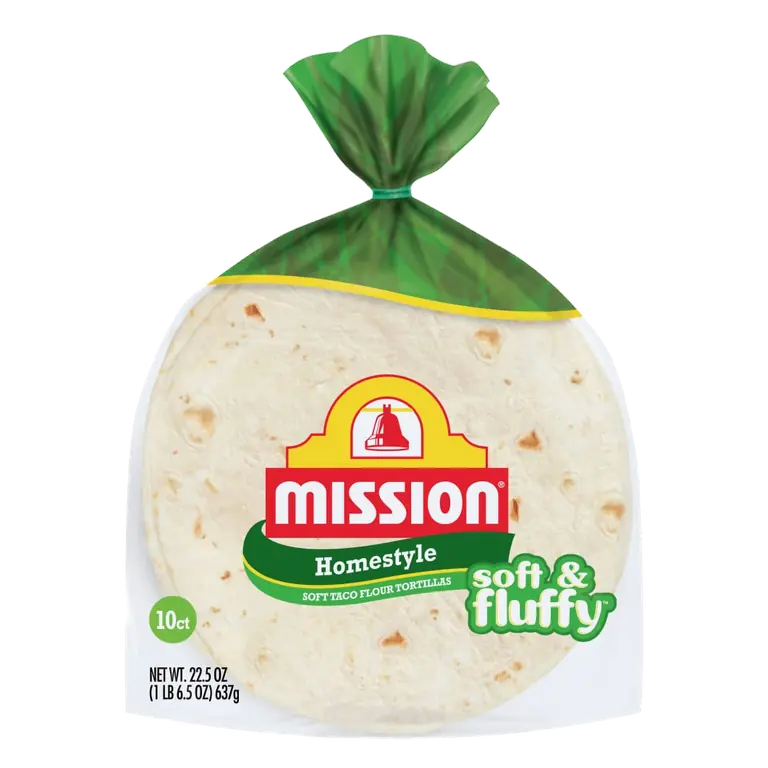 Flour Homestyle Soft Taco Tortillas