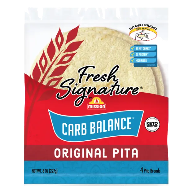 Fresh Signature Carb Balance Original Pita Bread - 4 ct