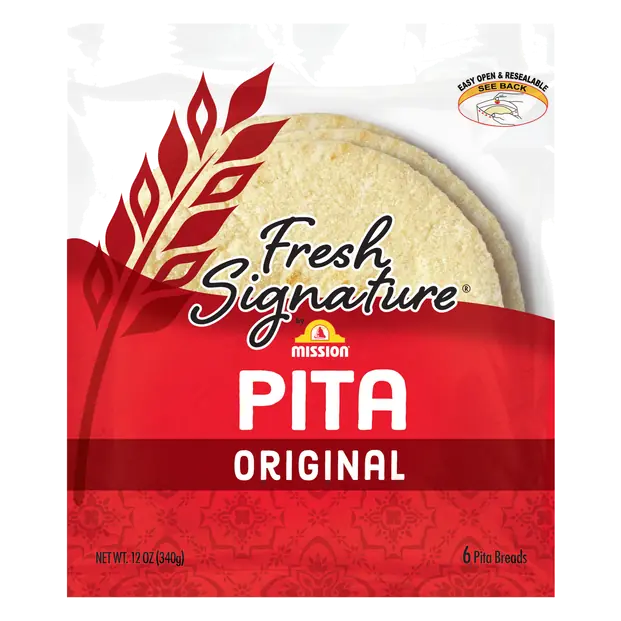 Fresh Signature Original Pita Bread - 6 ct