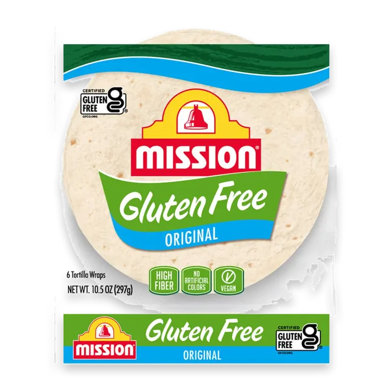 Gluten Free Original Soft Taco Size Flour Tortillas