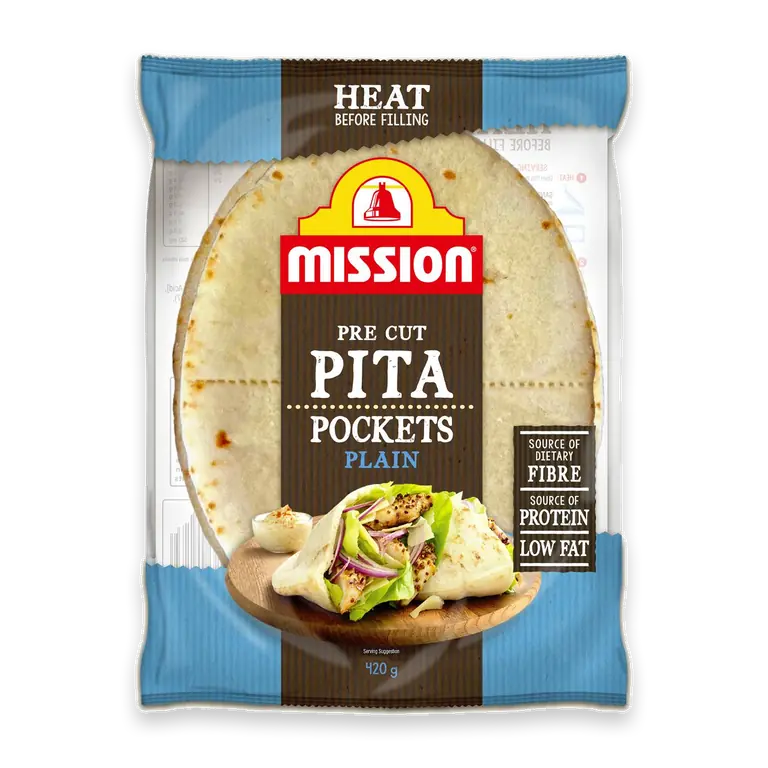 Pita Bread Pockets Plain
