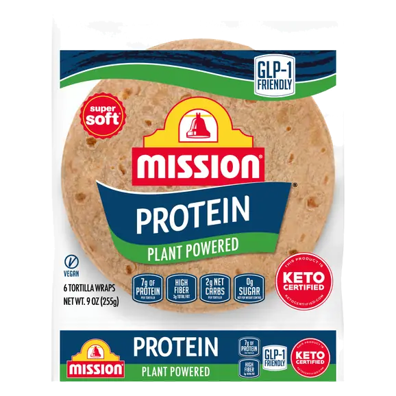 Protein Plant Powered Super Soft Tortilla Wraps - 6 ct