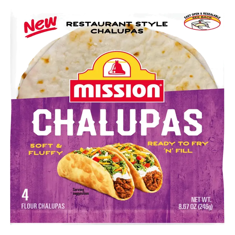 Restaurant Style Flour Chalupas