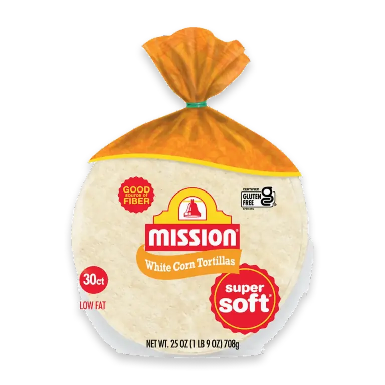 Super Soft White Corn Tortillas, 30 Count