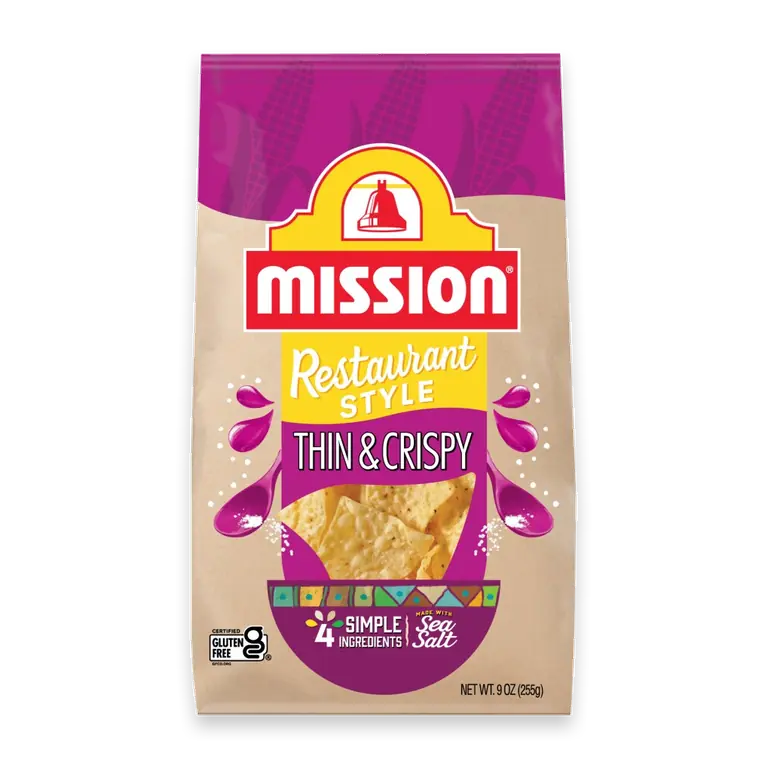 Thin & Crispy Yellow Corn Tortilla Chips