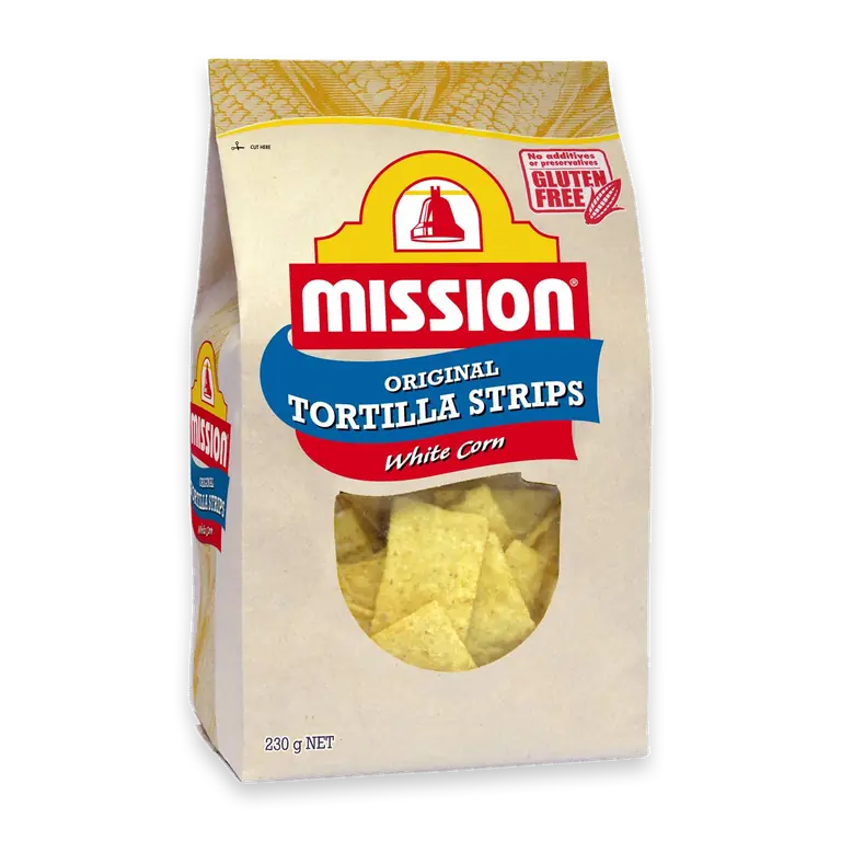 Tortilla Strips White Corn