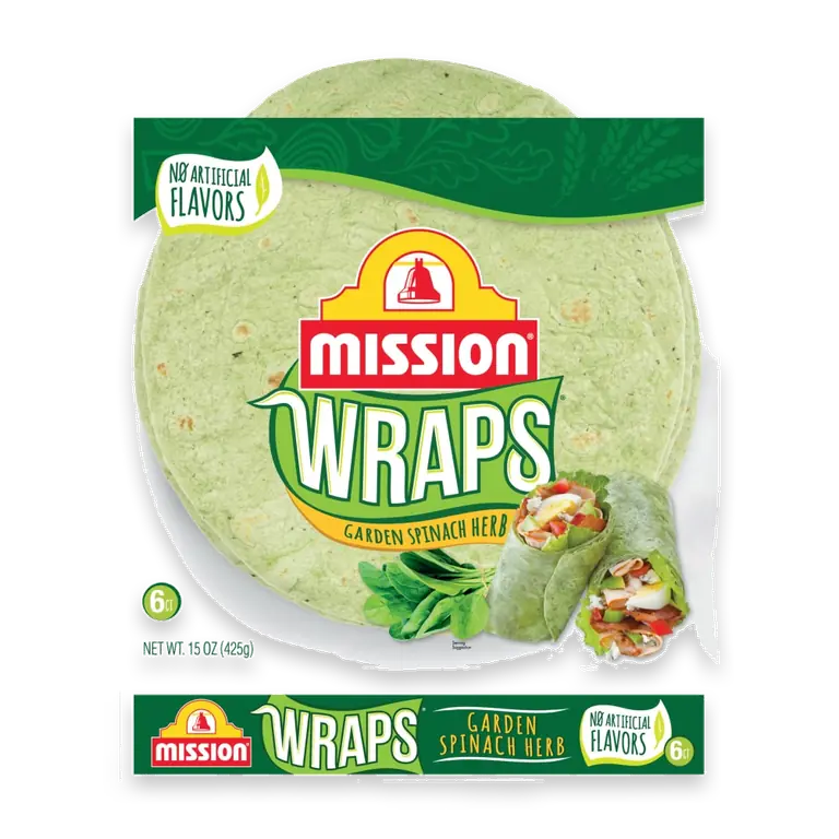 Wraps Garden Spinach