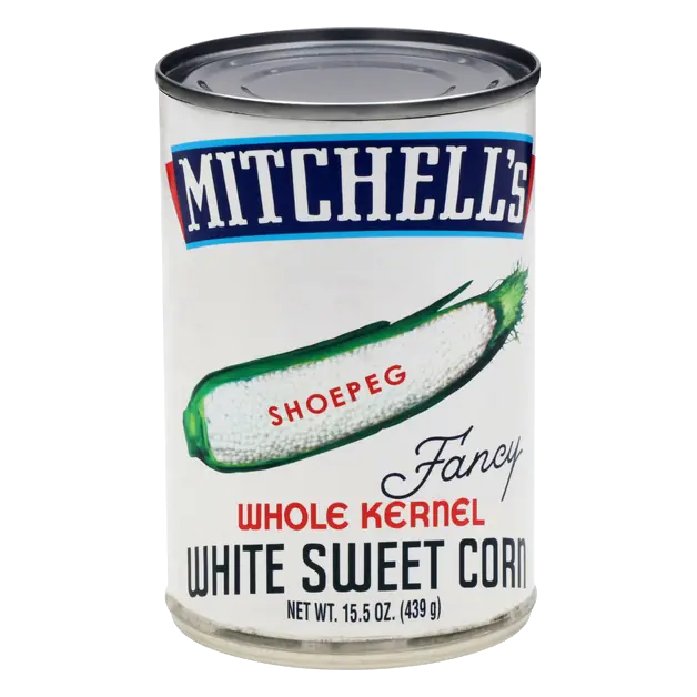 Fancy Whole Kernel Shoe Peg White Sweet Corn