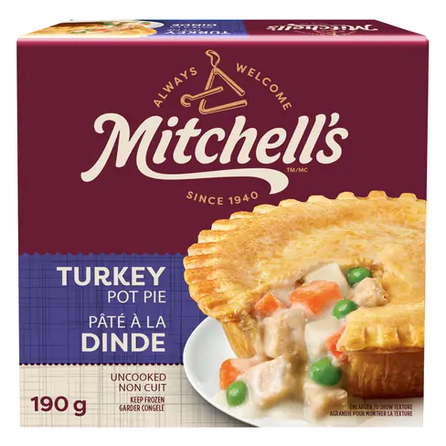 Frozen Pot Pie Turkey 190 g