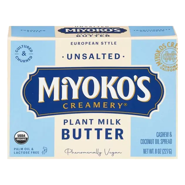 Unsalted European Style Plant Milk Butter