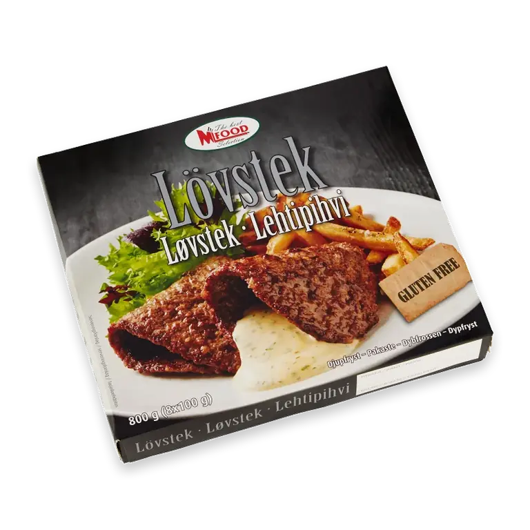 Lövstek Fryst 800g