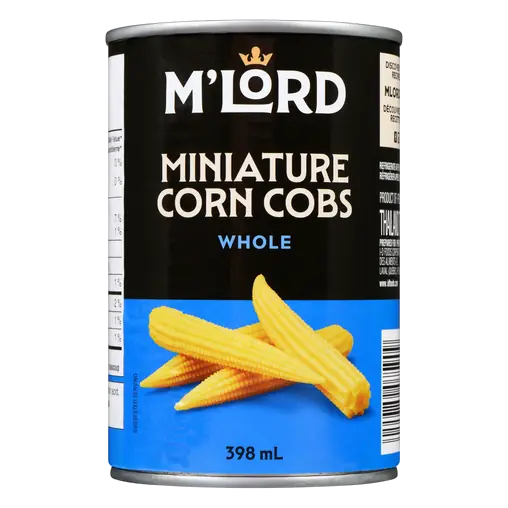 Miniature Corn Cobs Whole 398 ml