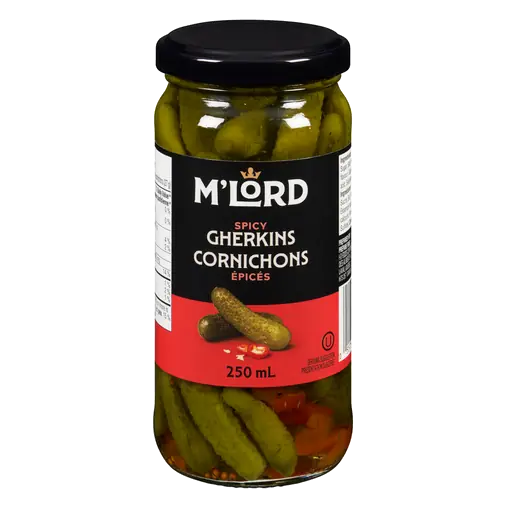 Spicy Gherkins 250 ml