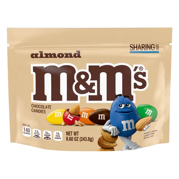 Almond Milk Chocolate Candy Sharing Size