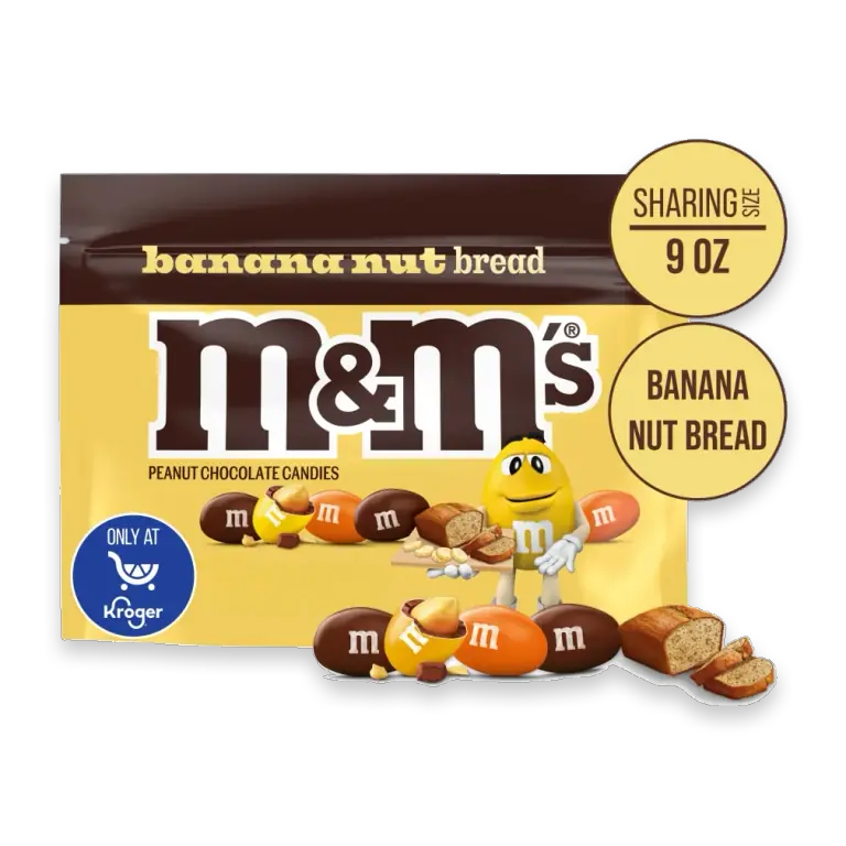 Banana Nut Bread Chocolate Candy Sharing Size Candy Bag