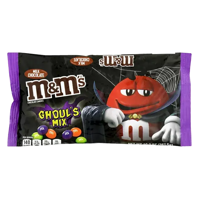 Chocolate Candies, Milk Chocolate, Ghoul's Mix