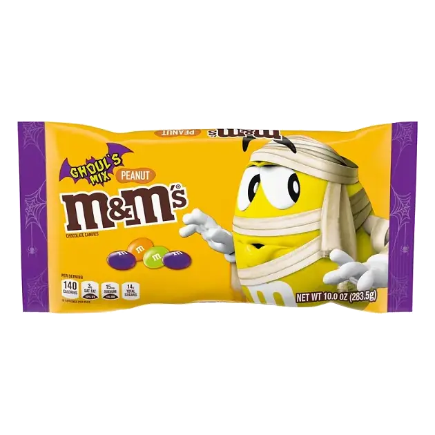 Chocolate Candies, Peanut, Ghoul's Mix
