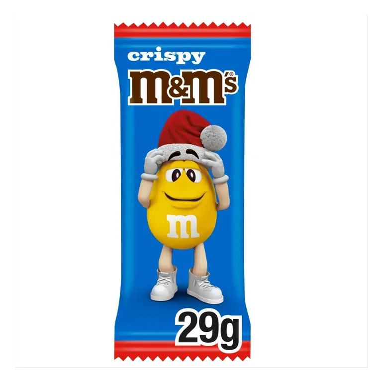 Crispy Milk Chocolate Christmas Santa Treat 29g