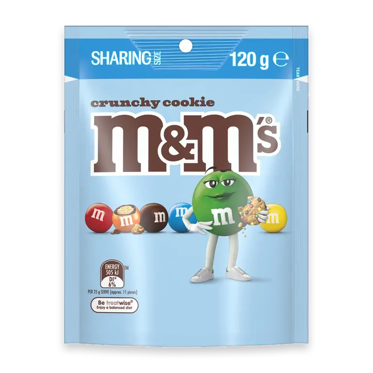 Crunchy Cookie Chocolate Snack & Share Bag