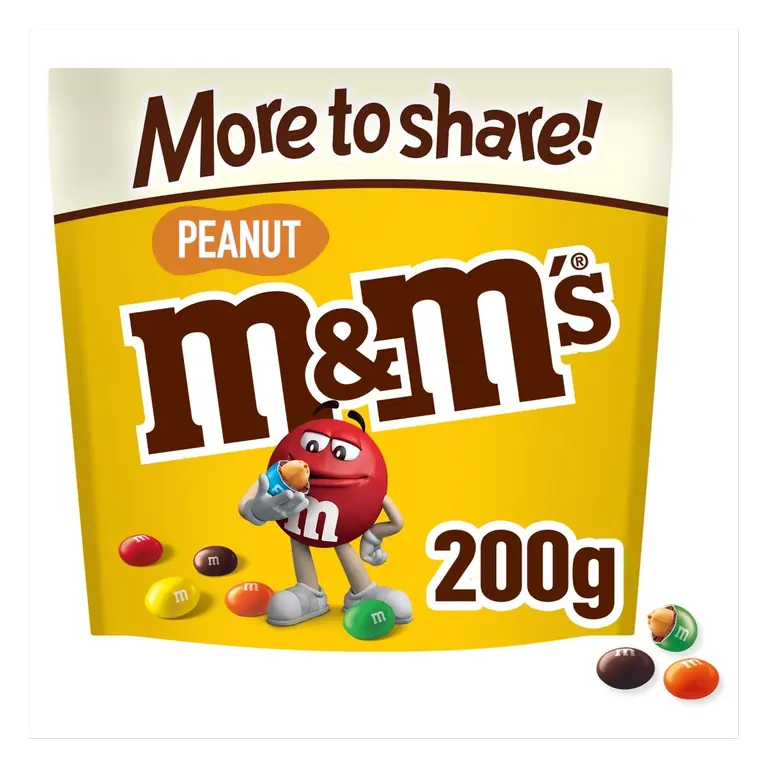 Crunchy Peanut & Milk Chocolate More To Share Pouch 200g