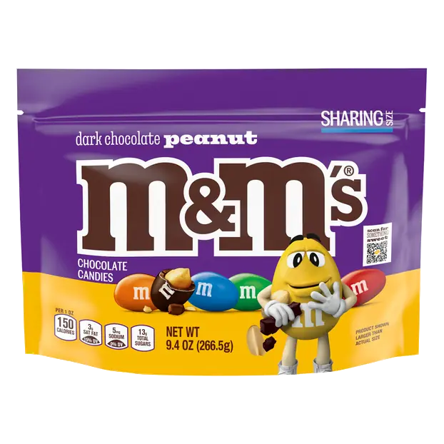Dark Chocolate Peanut Candy Sharing Size