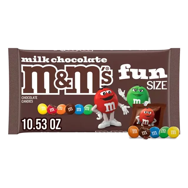 Fun Size Milk Chocolate Candy, 10.53 oz Bag