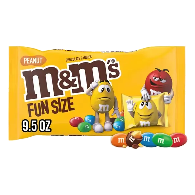 Fun Size Peanut Milk Chocolate Candy