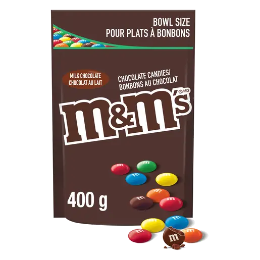 Milk Chocolate Candies Bowl Size Bag 400 g