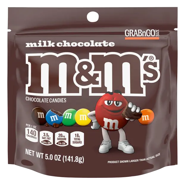 Milk Chocolate Candies Grab n Go Size