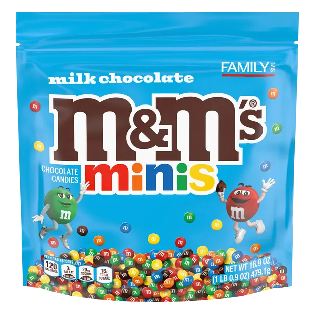 Milk Chocolate Candy Minis Family Size