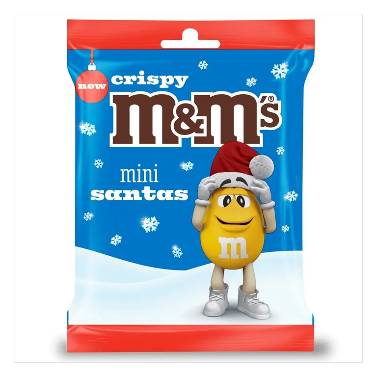 Mini Crispy Santas 55G
