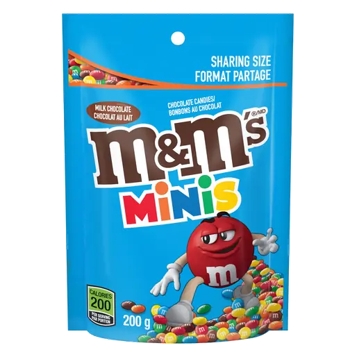 Mini Milk Chocolate Candies Sharing Bag 200 g