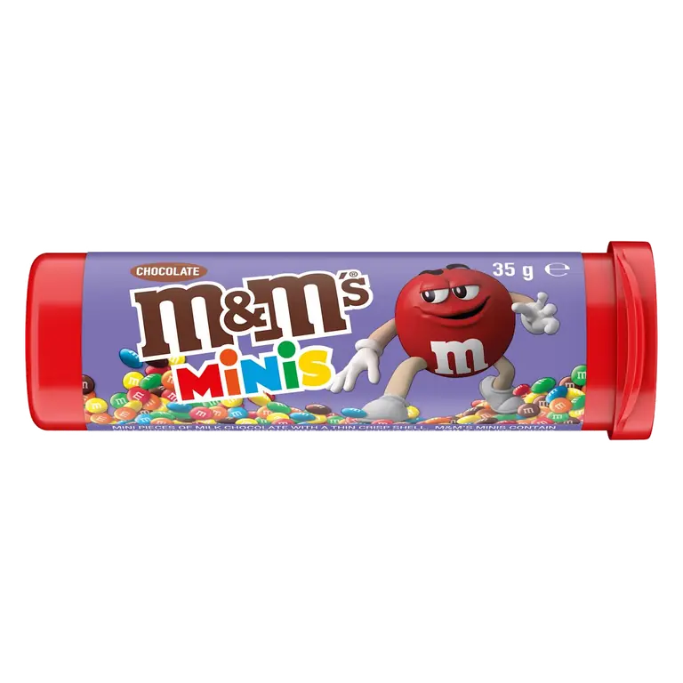 Minis Chocolate Multicolour Tube