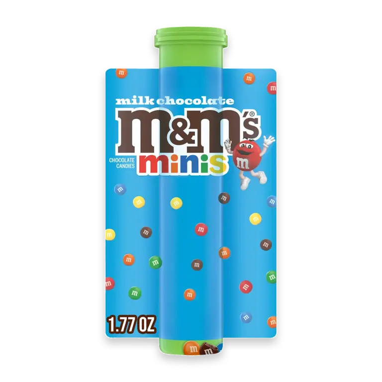 Minis Milk Chocolate Cand Mega Tube