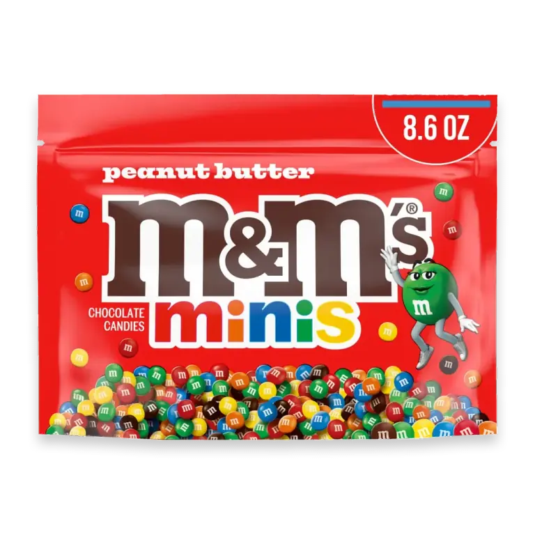 MINIS Peanut Butter Milk Chocolate Snacks Candy Bulk Sharing Size Bag