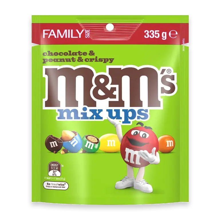 Mix Ups Milk Chocolate Snack & Share Bag