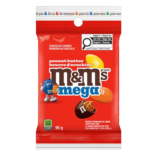 Mega Chocolate Peanut Butter 95 g