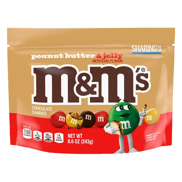 Peanut Butter & Jelly Chocolate Candy Sharing Size